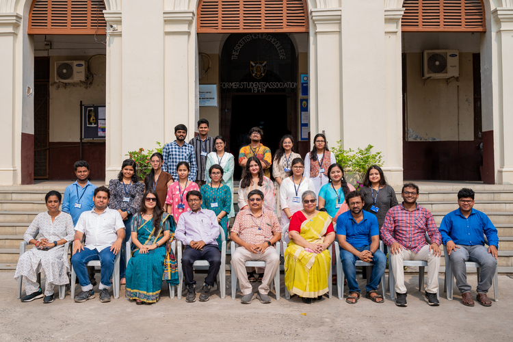 Group photos of the final year students (2025) with their teachers